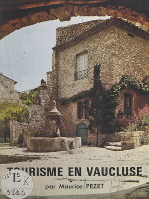cover image of Tourisme en Vaucluse